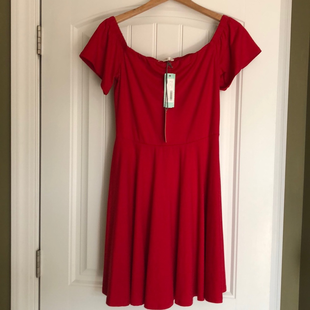 Nine Britton Stitch Fix Off the Shoulder Dress